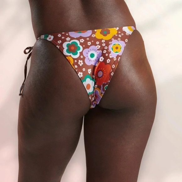 NWT OOKIOH RAVELLO TOP in Coco & SEYCHELLES BOTTOM in Lanai Floral - Picture 9 of 14